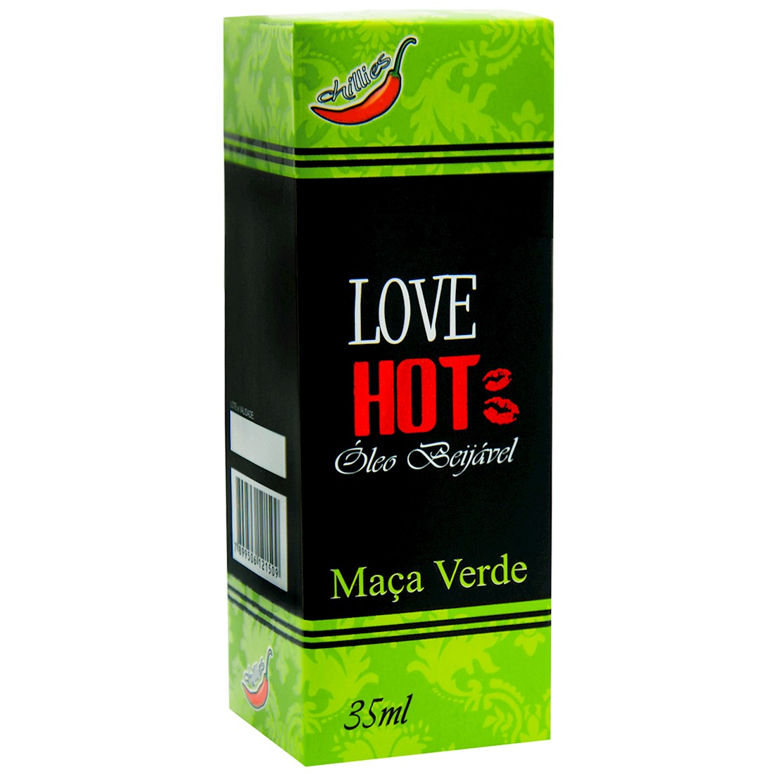 Love Hot Maçã Verde Chillies 30ml - C123