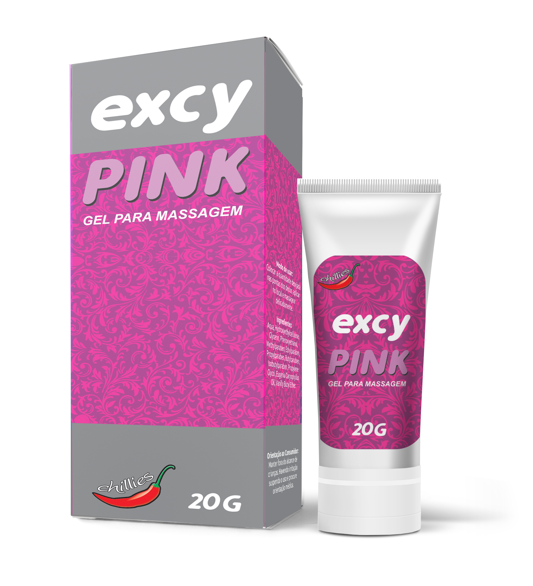 Gel Excitante Excy Pink 20g - C43